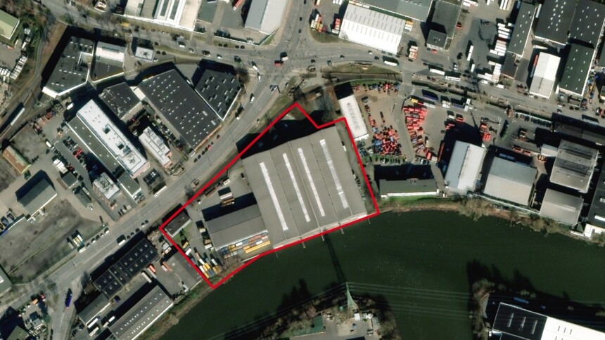 Städtisches Gewerbegrundstück für Gewerbeimmobilien: Luftbild Grusonstraße 3