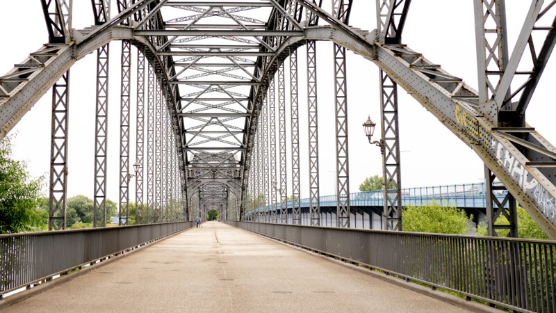 Alte Elbbrücke in Harburg