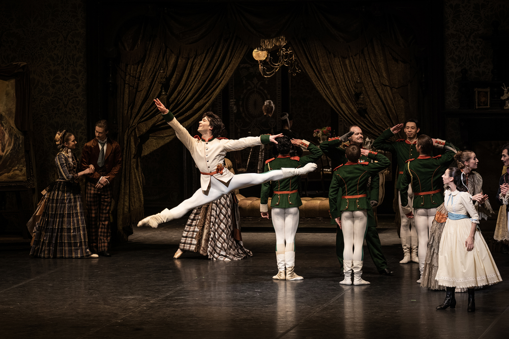 A performance of the “The Nutcracker” ballet in the Hamburg State Opera