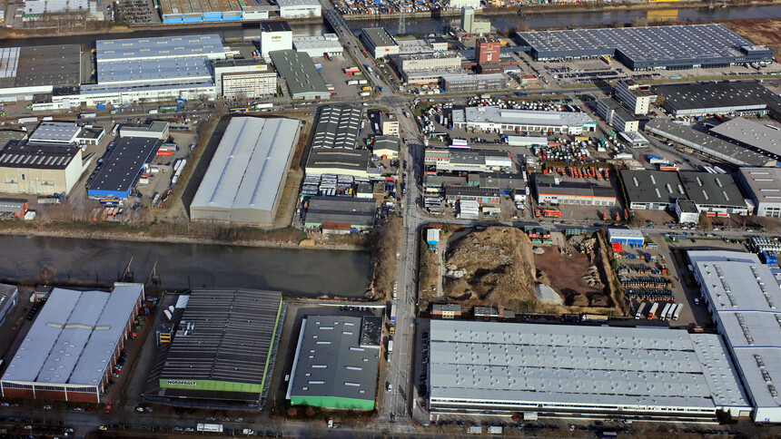 Industriestandort Billbrook/Rothenburgsort in Hamburg