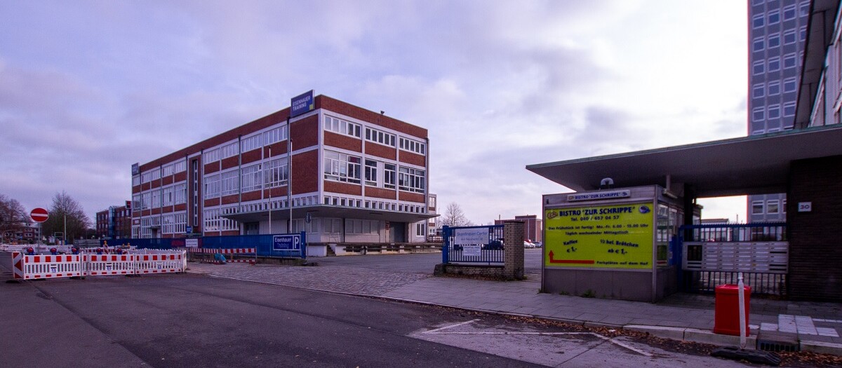 Aerial view of the Bornkampsweg/Ruhrstraße industrial estate