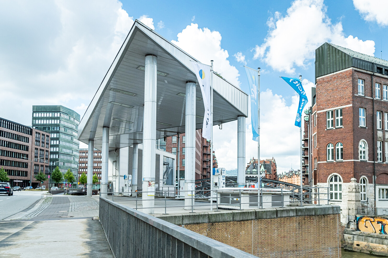 Wasserstofftankstelle in Hamburg