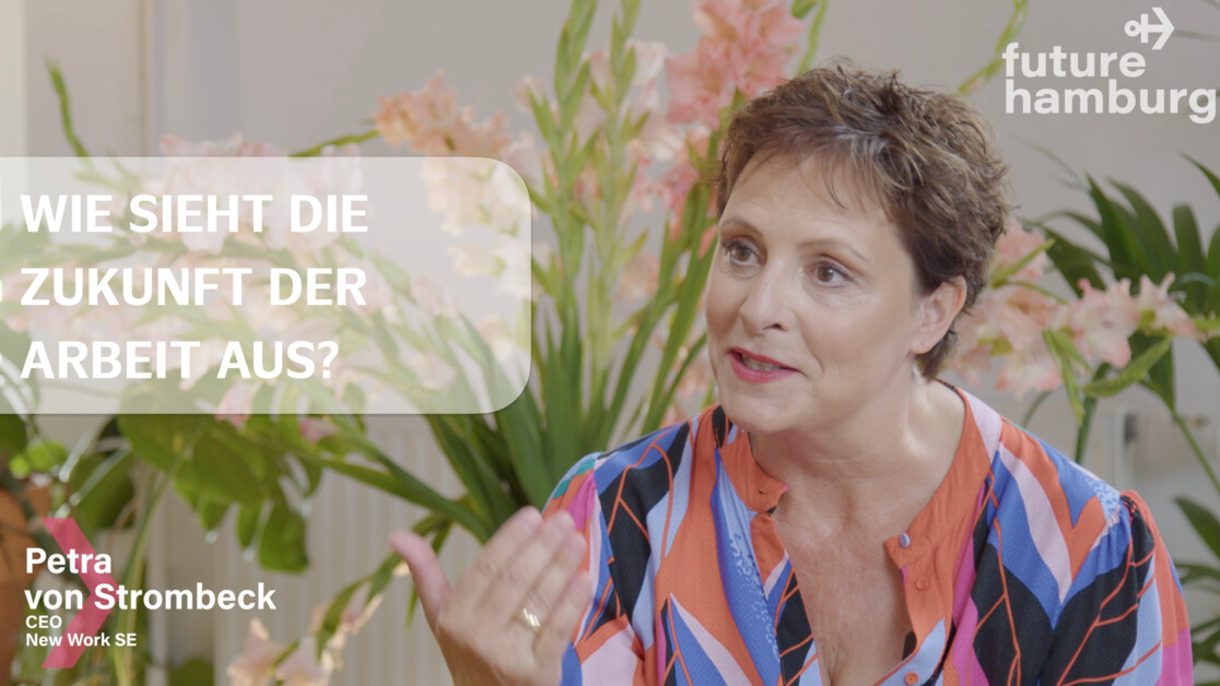 Future Hamburg Talk meets … Petra von Strombeck, CEO New Work SE News