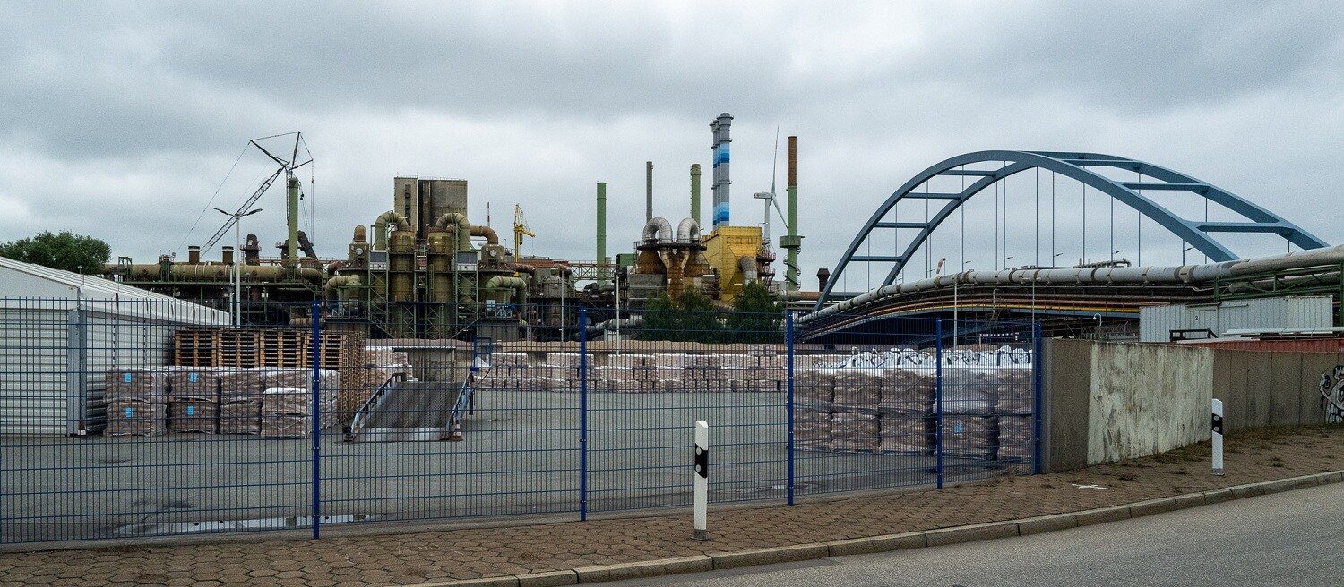 Industrial plant in the Peute industrial and commercial estate