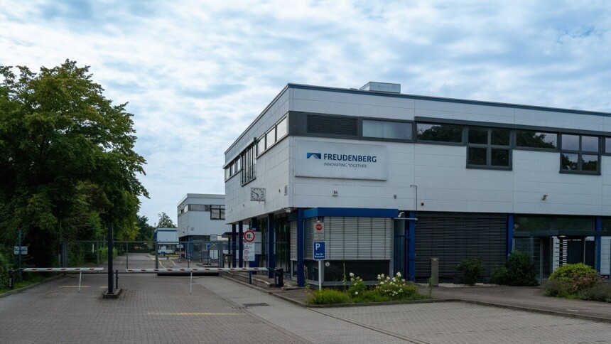 Freudenberg Sealing Technologies site on the eastern edge of the harbour