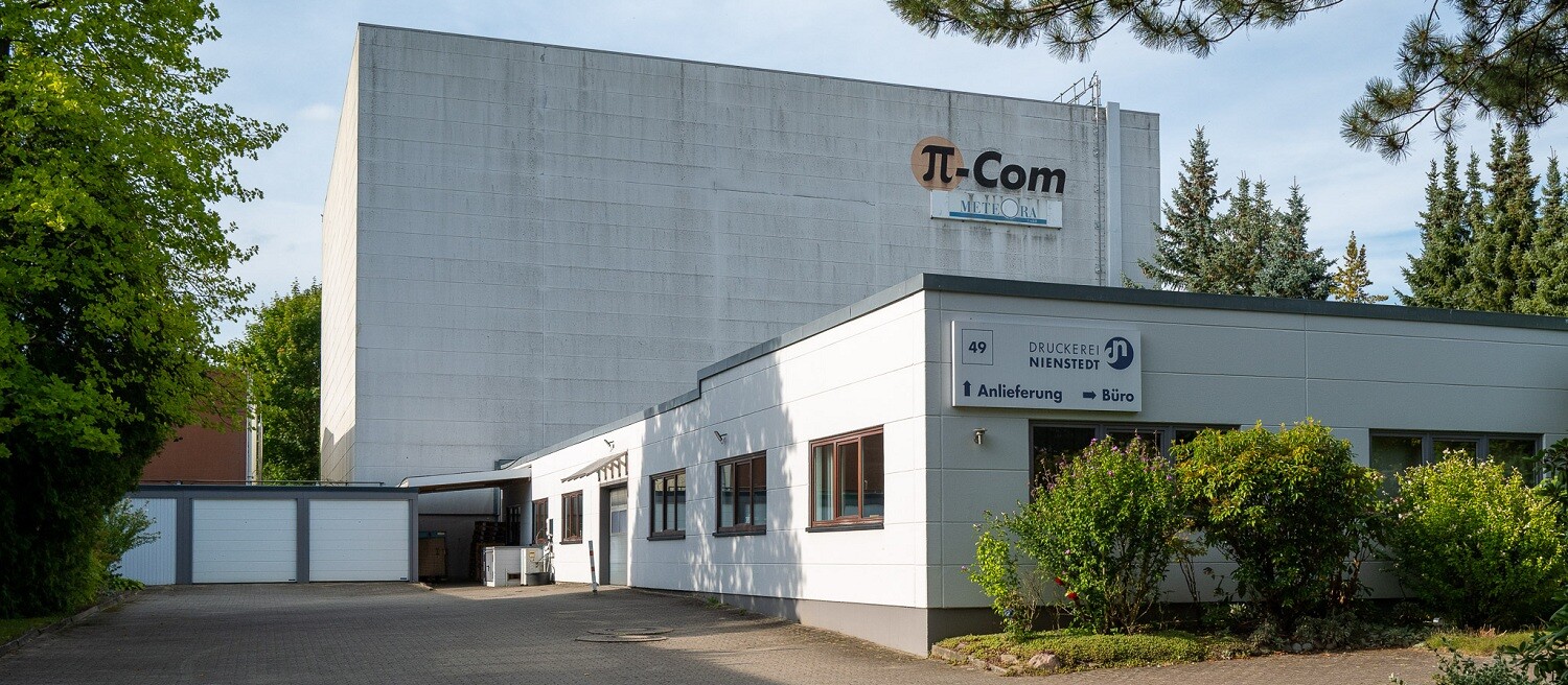 Building of the Nienstedt printing works in Hamburg Rahlstedt