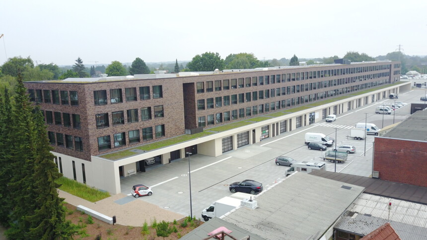 Gebäude des Gewerbehofes Die Meistermeile