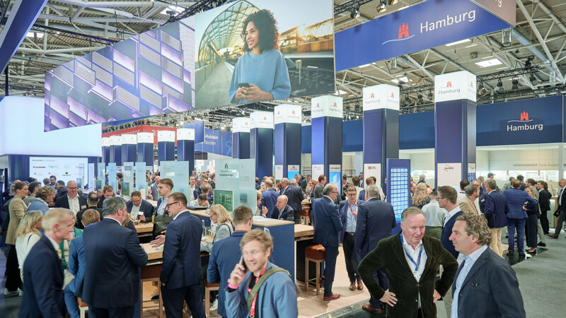 Gemeinschaftsstand von Hamburg Invest auf der EXPO REAL