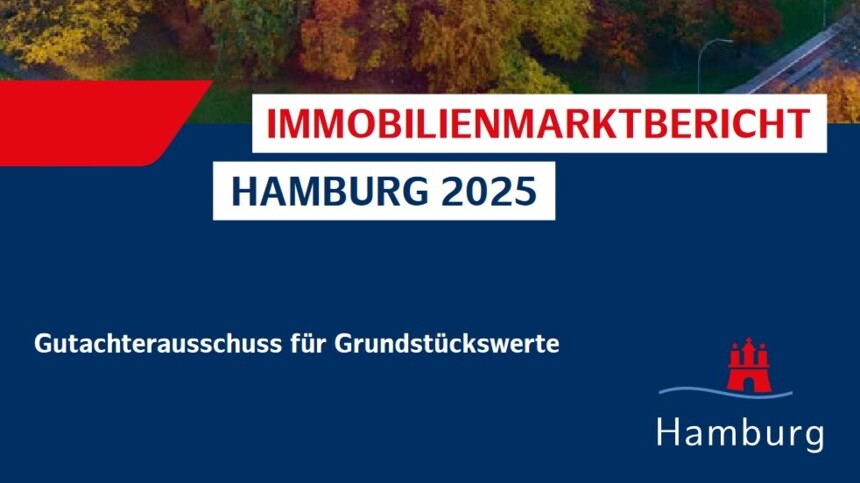 Immobilienmarktbericht Hamburg 2025 als kostenfreies PDF