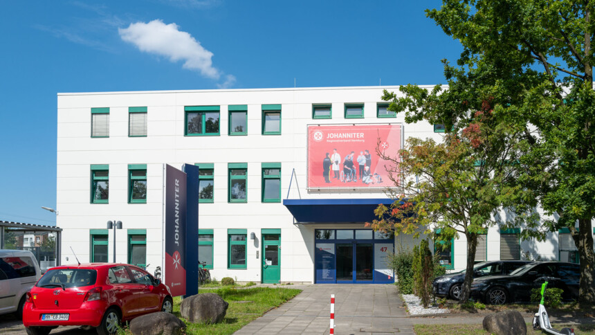 Building of the Johanniter Unfall-Hilfe e.V. at Friedrich-Ebert-Damm