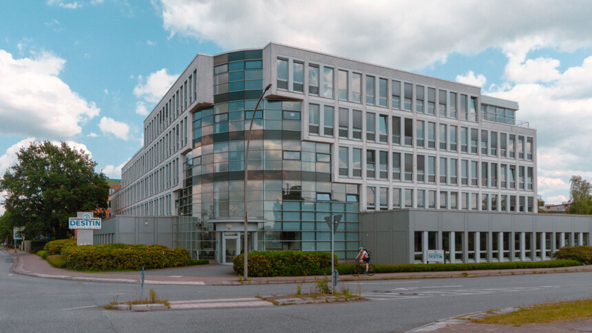 Headquarters of Desitin Arzneimittel GmbH in the district of Groß Borstel in Hamburg