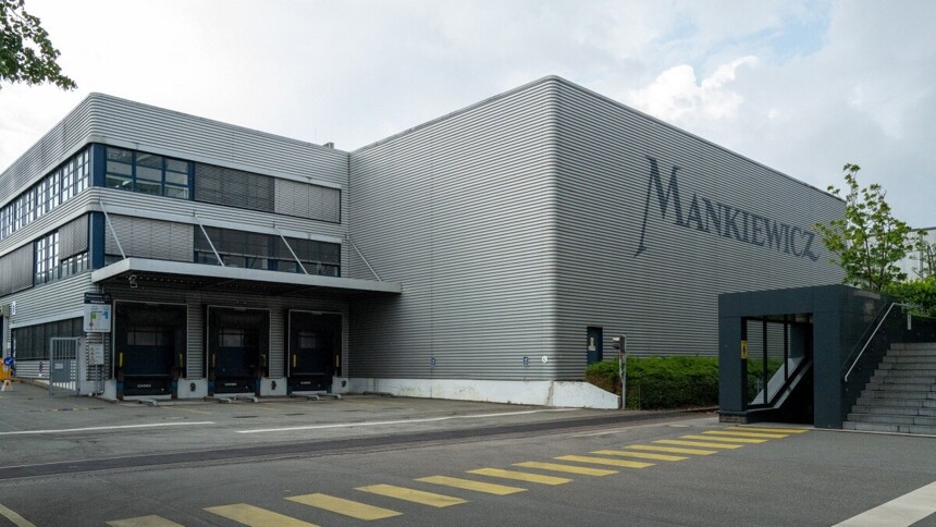 Mankiewicz production facility in the Wilhelmsburg district of Hamburg