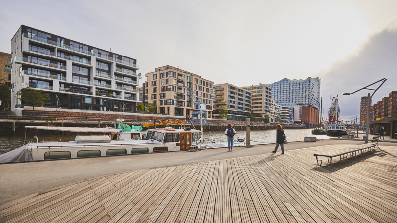 Sandtorhafen in der HafenCity