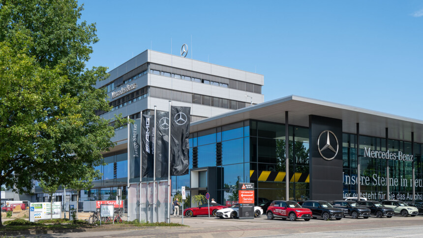 Mercedes-Benz Niederlassung am Friedrich-Ebert-Damm