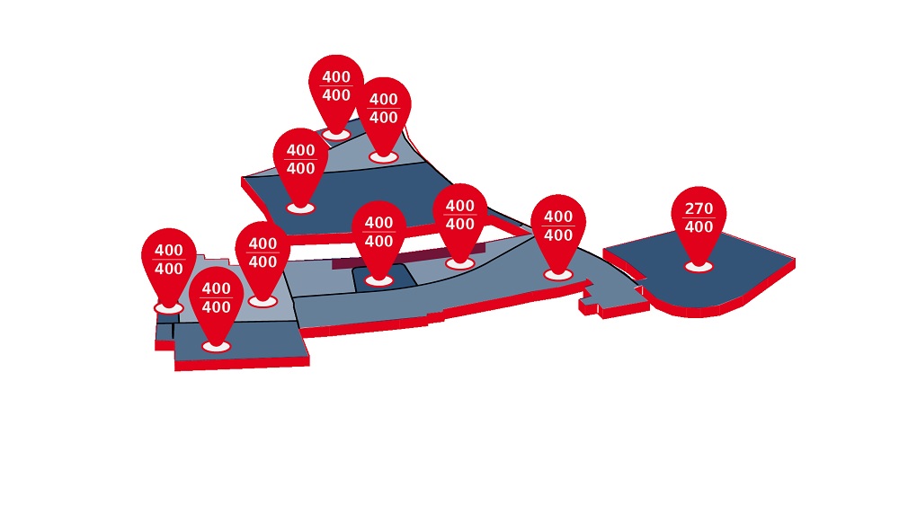 Infographic on standard land values in the eastern Harburg industrial area