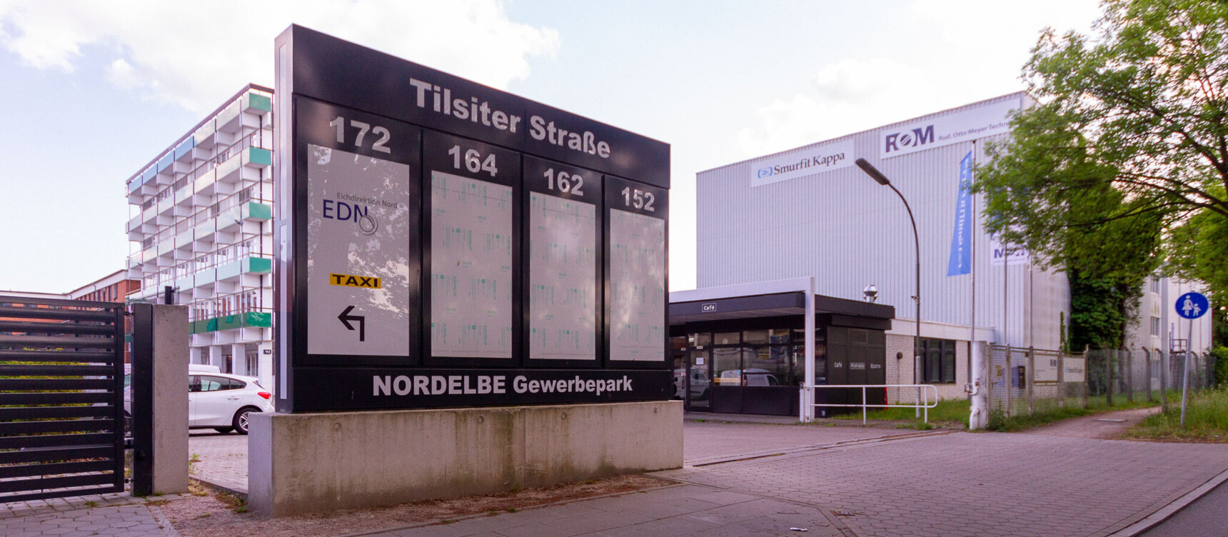 Tilsiter Strasse 152 bsi 172 in the industrial area Friedrich-Ebert-Damm