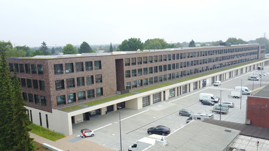 Building of the craftmen´s yard Meistermeile