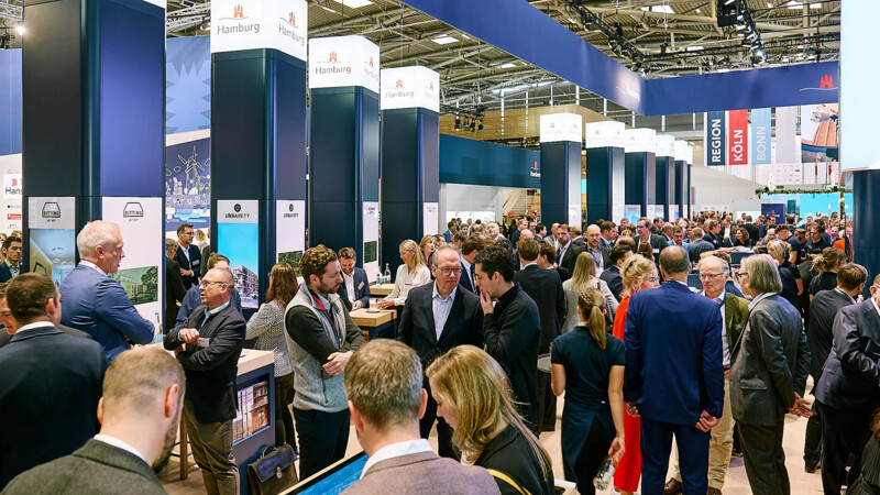 Gemeinschaftsstand von Hamburg Invest auf der EXPO REAL