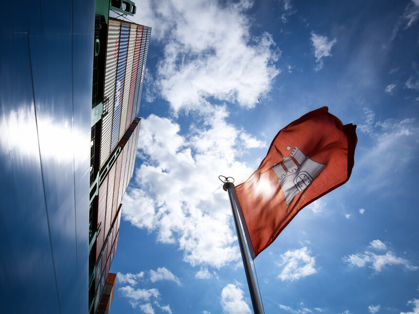 Hamburg Flagge