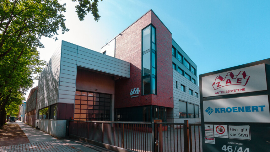 Gebäude der ZAE-AntriebsSysteme GmbH & Co KG in Hamburg Bahrenfeld