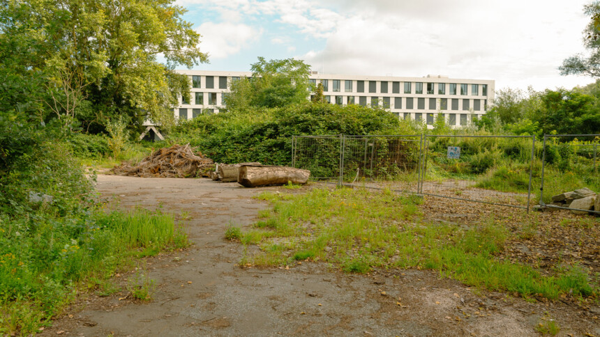 Ungenutztes Flächenpotenzial im Gewergebiet östliche Harburg