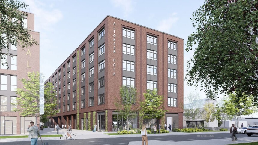 Altonaer Höfe DESA Immobilien Verwaltungsgesellschaft mbH & Co. KG realisiert die Altonaer Höfe in Hamburg