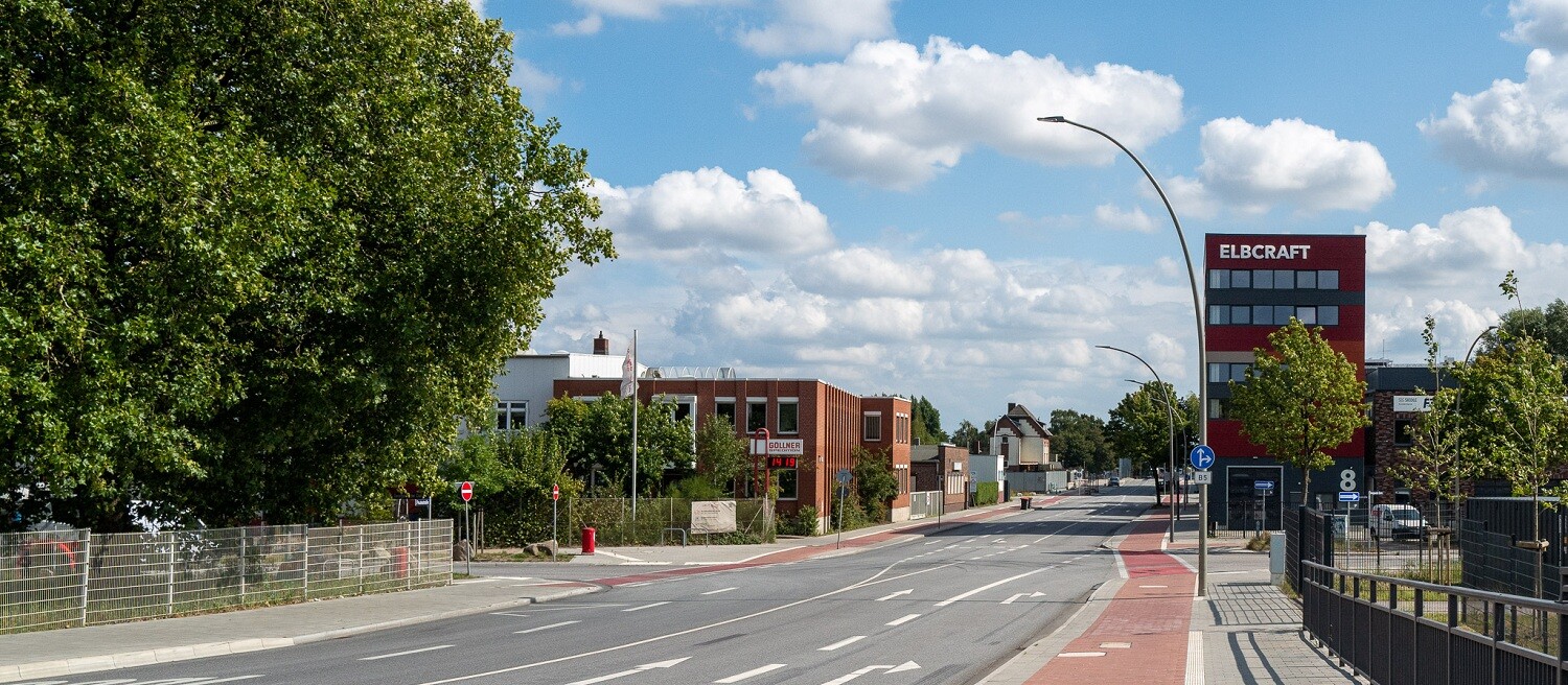 Various companies located in the Peute industrial and commercial area