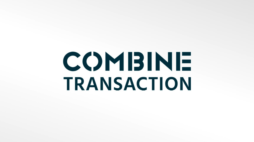 Logo of  Combine Trnsaction on a light gray background