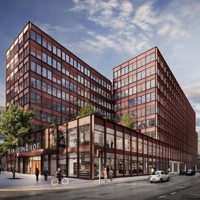 Projektentwicklung: Spaldinghof in Hamburg  Hammerbook
