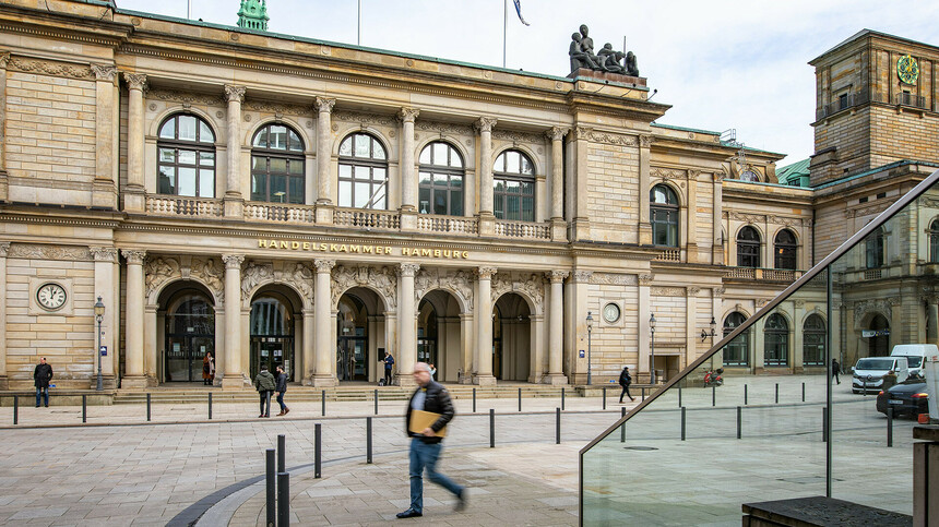 Gebäude der Handelskammer Hamburg