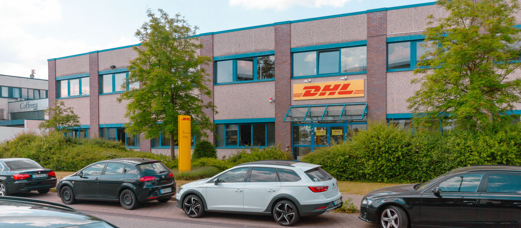 DHL headquarters at the southern airport environment location