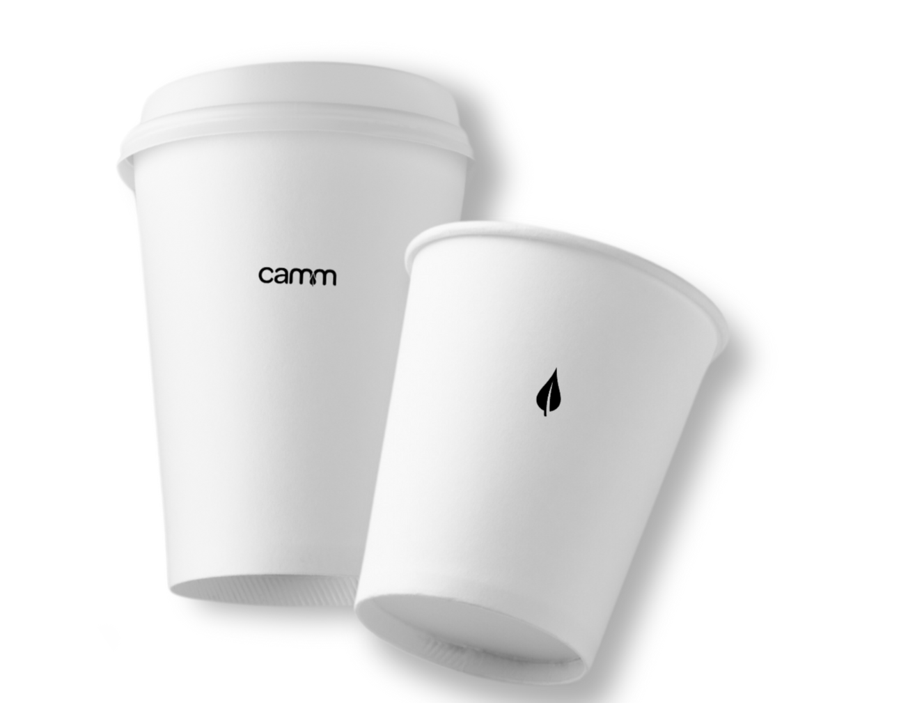 Microplastic-free cups