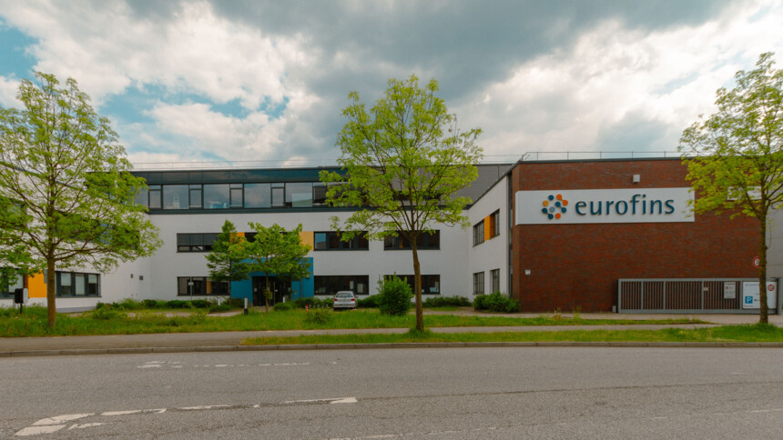 Gebäude der Eurofins Analytik GmbH