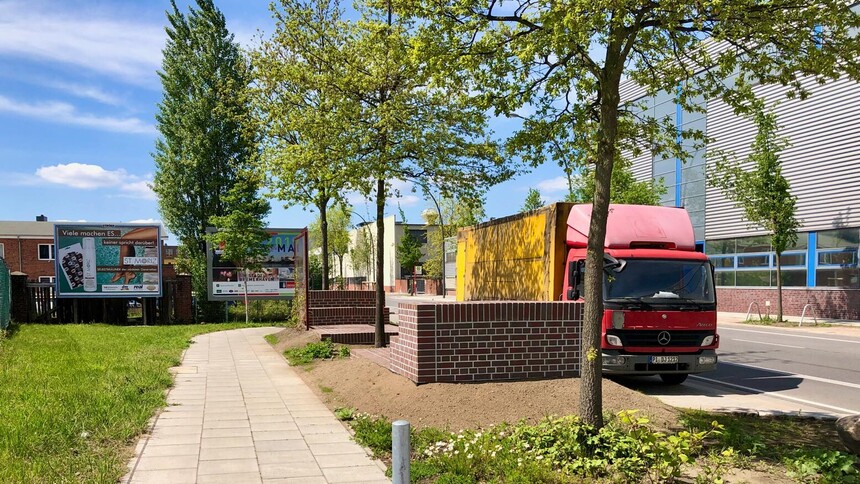At the Billbrook/Rothenburgsort industrial location, Liebigstraße is being modernised in a climate-friendly way.