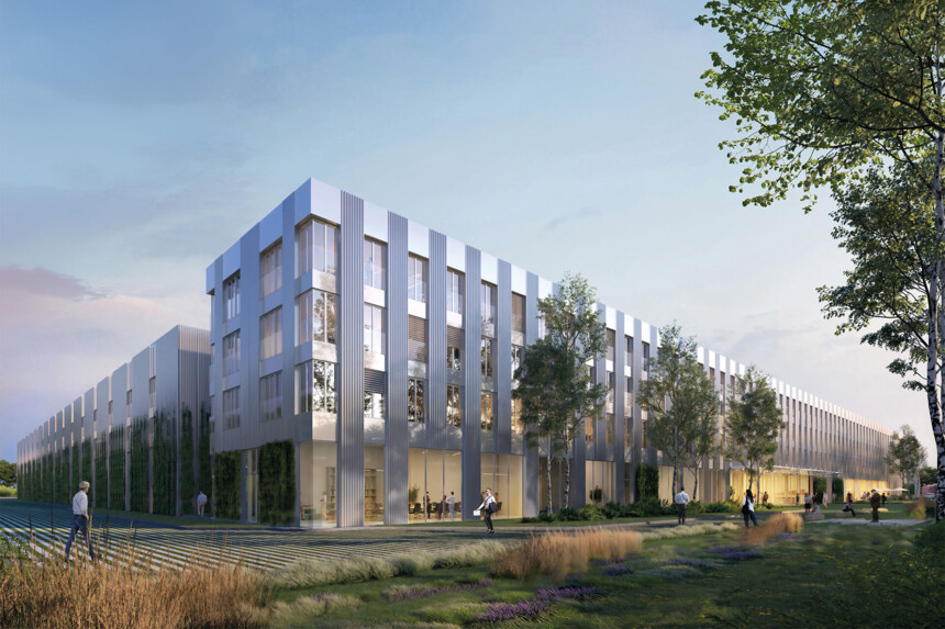 A bird's eye view of Bergedorf Innovation Park
