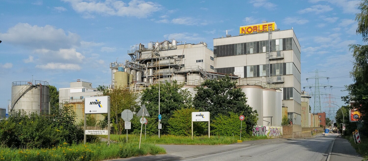 Industrial site of Noblee, a former oil producer 