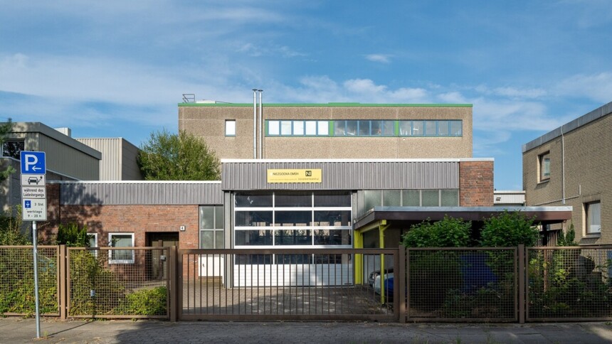 Niezgodka GmbH factory premises in Hamburg Rahlstedt.