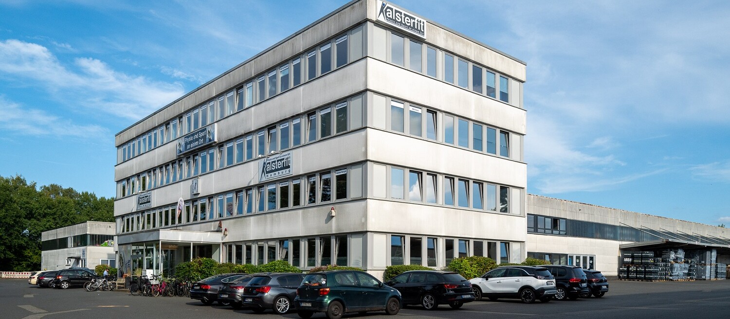 Building of alsterfit, a company in the fitness and health sector