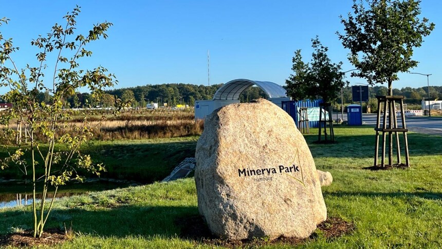 Hamburg and Schleswig-Holstein have a joint industrial park: Höltigbaum