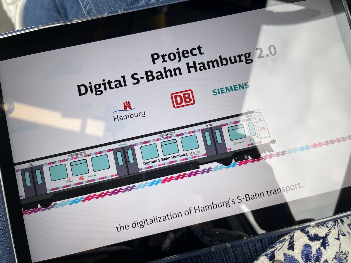 Digital S-Bahn Hamburg 2.0, one of 17 flagship projects, invovles AI-supported control technology for more efficient and punctual services