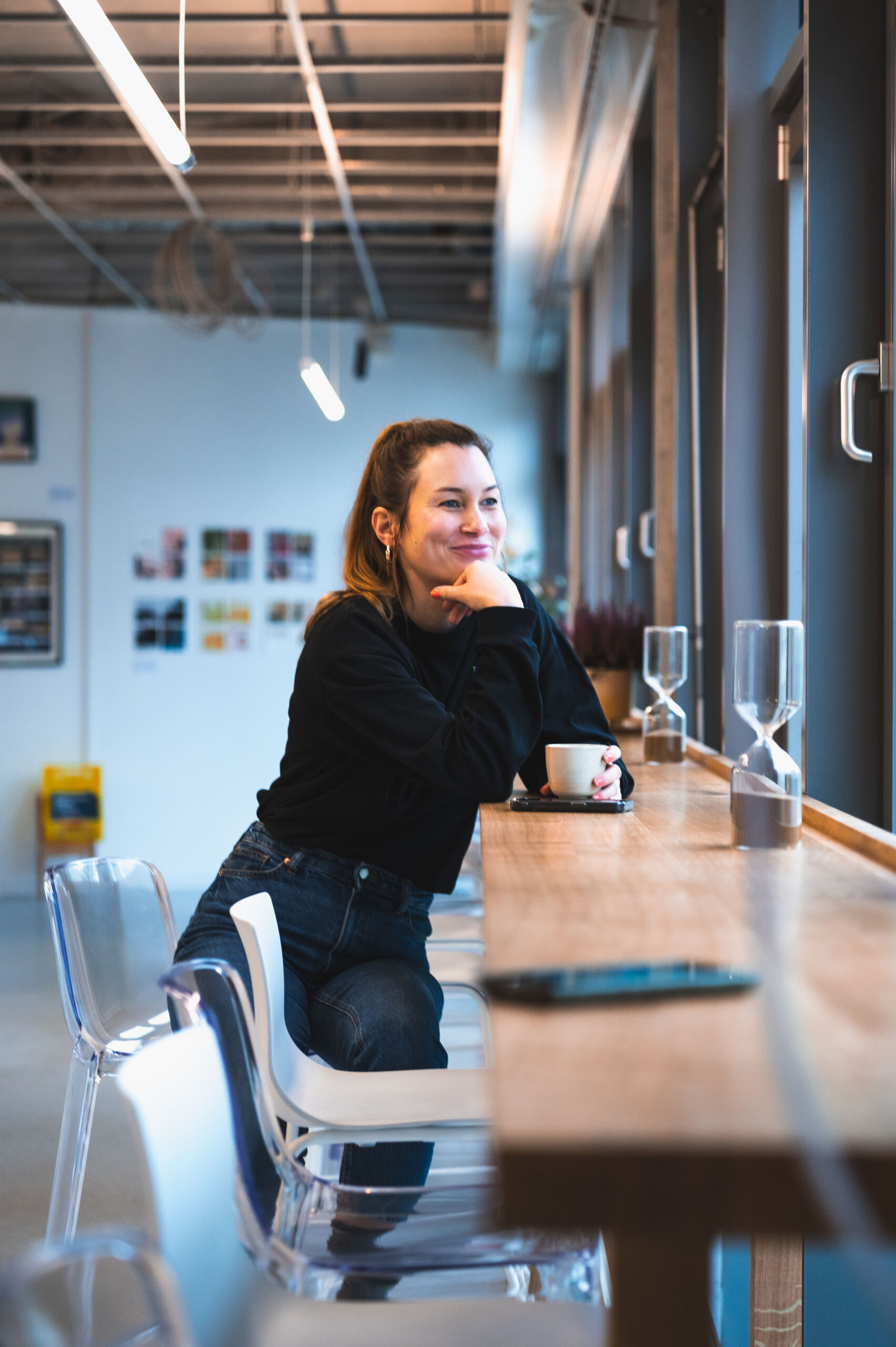 Gründerin Elisa Witt in ihrem Café