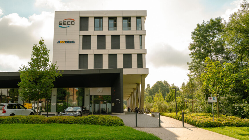 Building of SECO Northern Europe GmbH in the Schlachthofstraße in Hamburg-Harburg