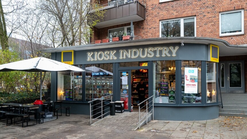 Kiosk Industry in Hamburg Eimsbüttel