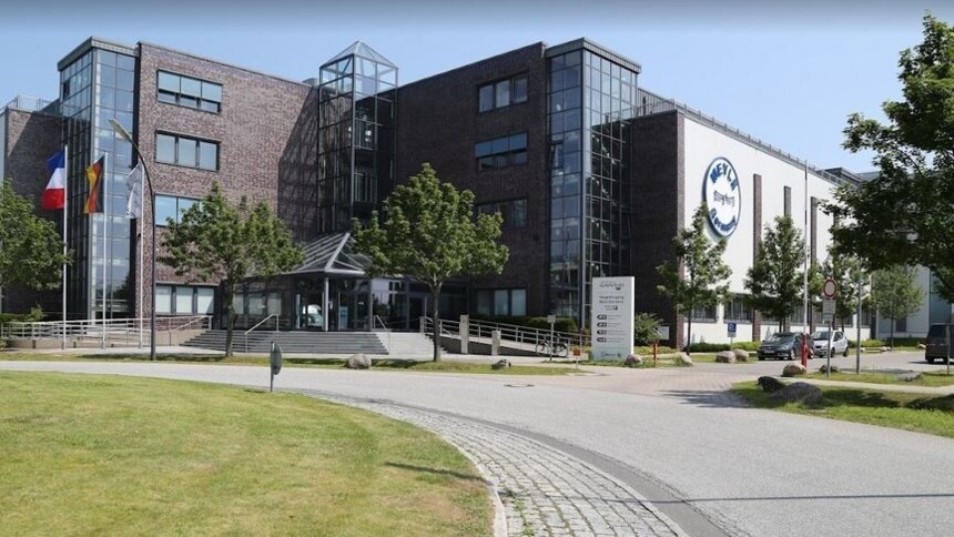 The headquarters of MEYLE AG in the Höltigbaum industrial area in Hamburg.