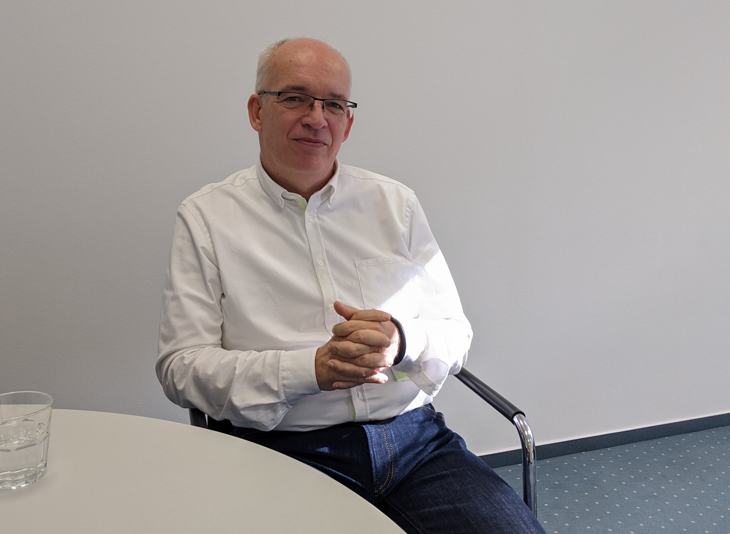 Professor Michael Berlemann, wissenschaftlicher Direktor des HWWI im Gespräch