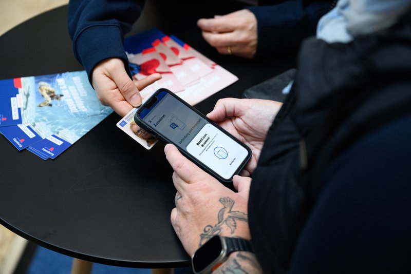 Activating online ID in the "Hamburg Pop Up Service"  shop