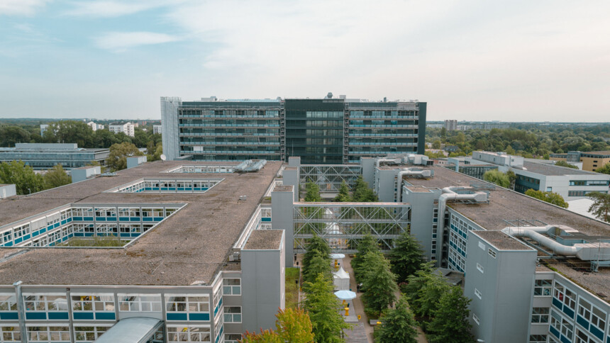 Das 205.000 Quadratmeter große Otto-Areal umfasst 53 Gebäude.