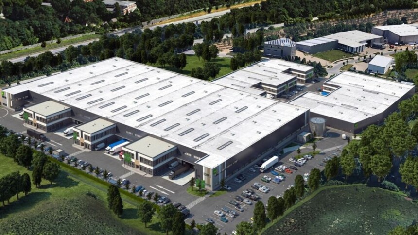 Goodman project with 35,000 square metres of space