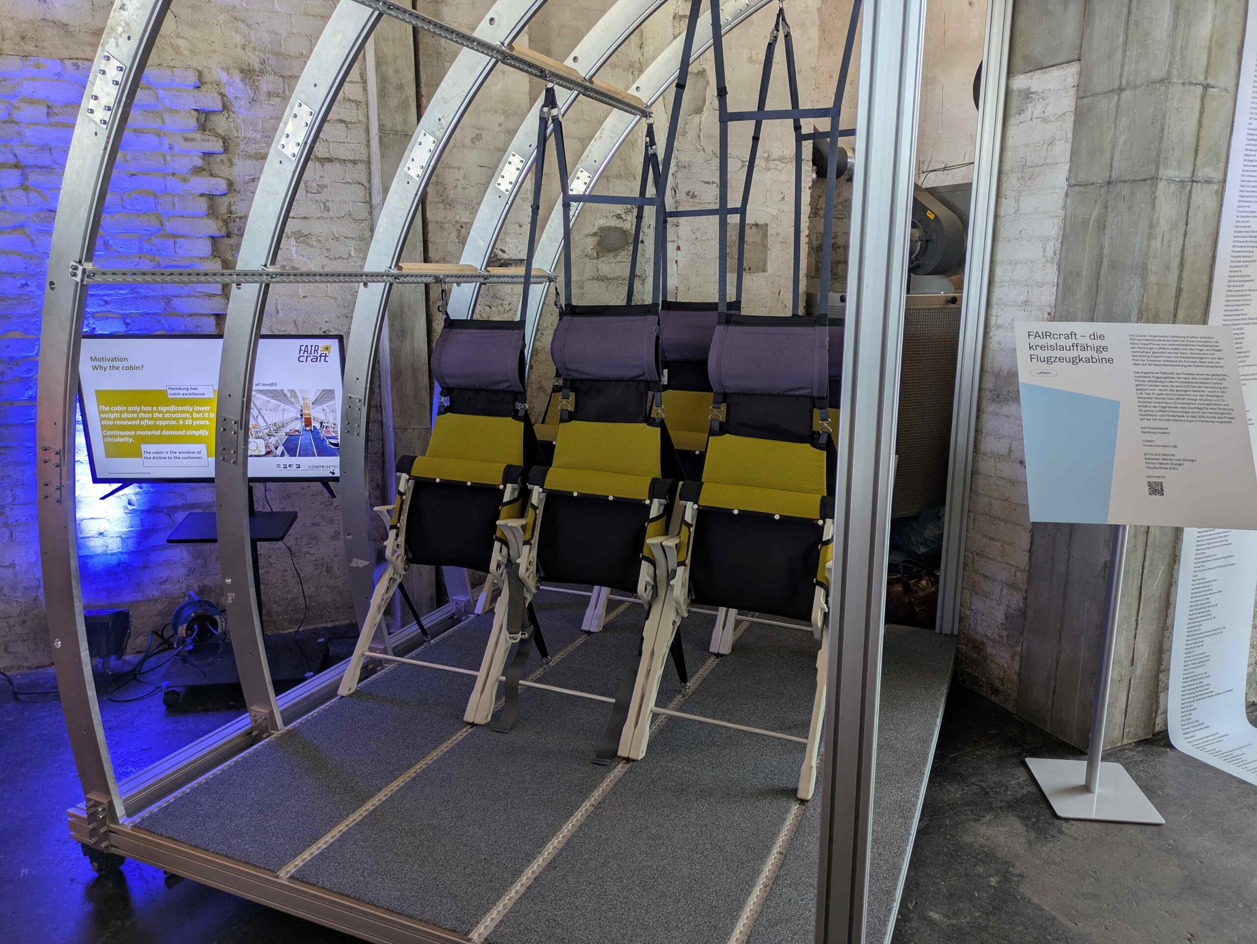 Cosy, crash-tested seats