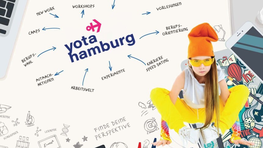 Talente finden im 'Young Talents Hamburg Club' - Logo